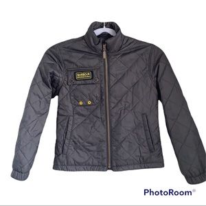 Barbour boys quilted jacket